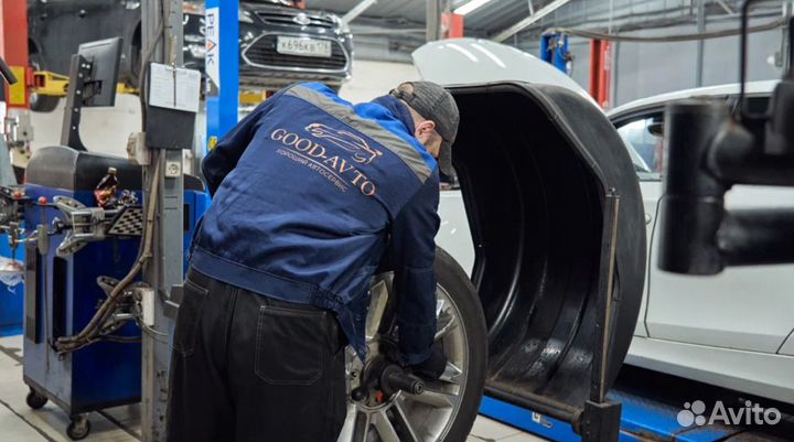 Замена тормозных колодок