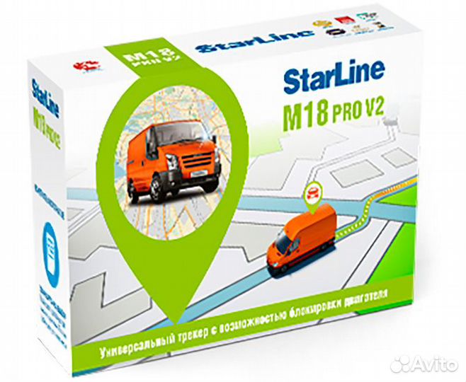 Универсальный GPS-трекер StarLine M18 Pro V2