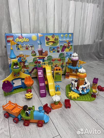 Lego duplo Большой парк аттракционов