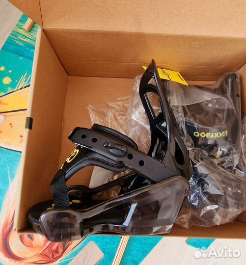 Крепления для сноуборда детские xs (16-18см)