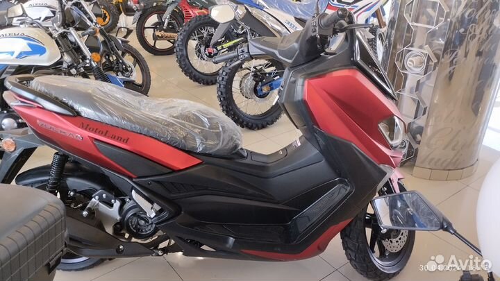 Скутер vulkan 150 красный