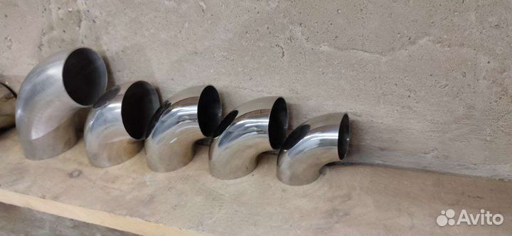 Отводы нержавеющие 304 нержа. 51мм.60мм.63мм.76мм