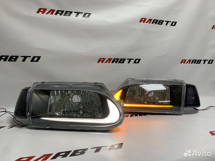 Фары на ваз 2114 в стиле lexus