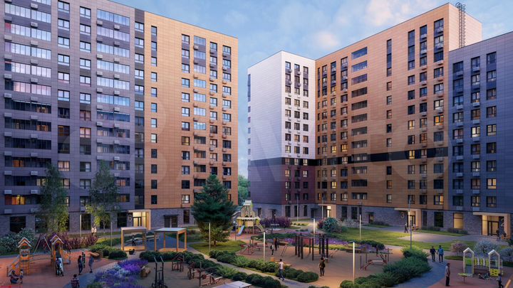 2-к. квартира, 47,3 м², 2/15 эт.