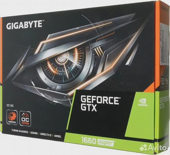 Видеокарты Gigabyte/Palit GeForce GTX 1660 Super