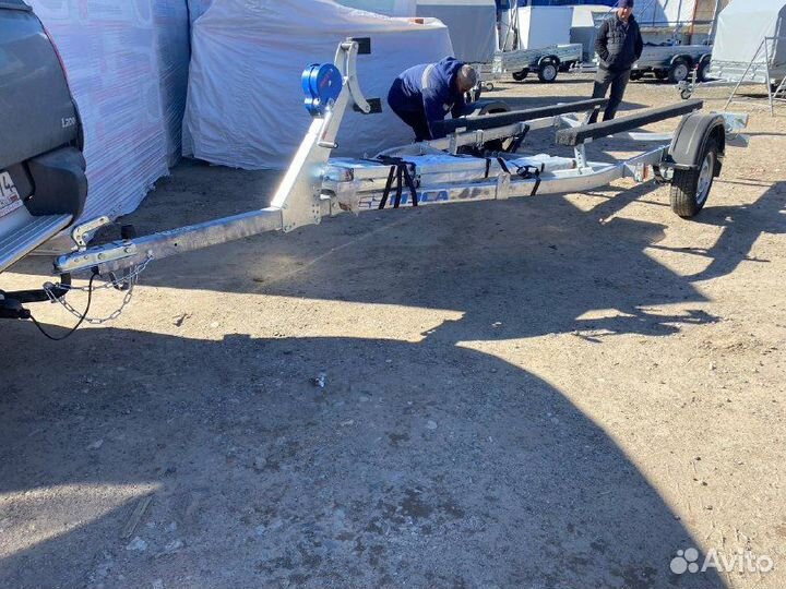 Прицеп для лодки 4,75м. Установка фаркопа. Арива