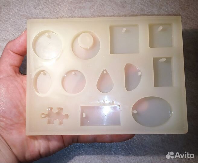 Молд силиконовый для эпоксидной смолы