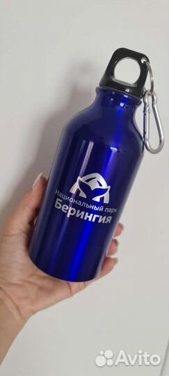 Фляжка из нержавейки 0,5л из нац парка Берингия