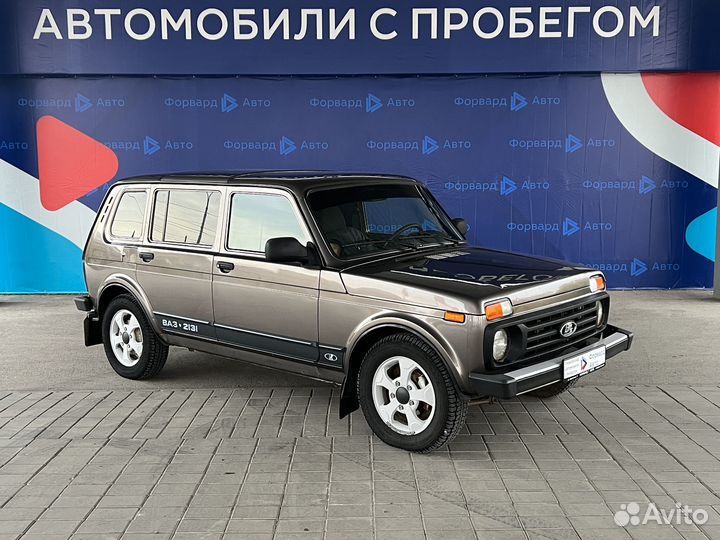 LADA 4x4 (Нива) 1.7 МТ, 2016, 185 001 км