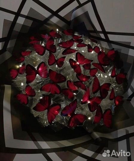 Букет из бабочек