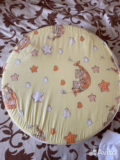 Матрас детский круглый