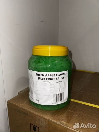 Кокосовое желе для бабл ти