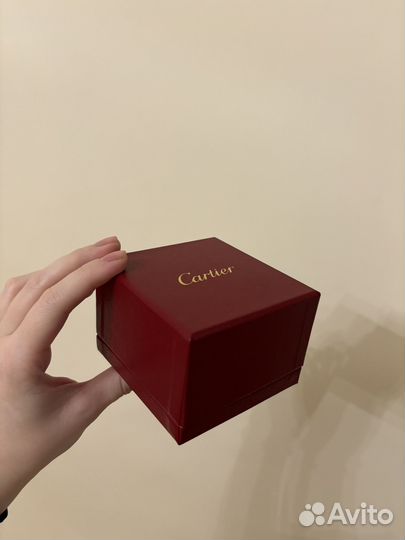 Коробка cartier под кольцо