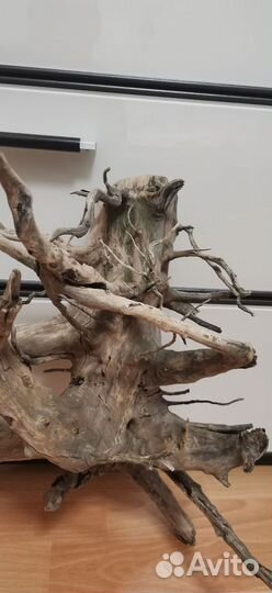 Коряга в аквариум