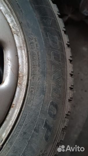 Колеса на renault duster зимние шипованые