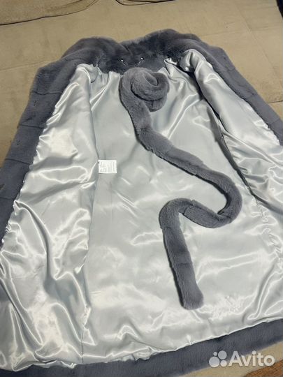 Искусственная шуба под норку 44 размер