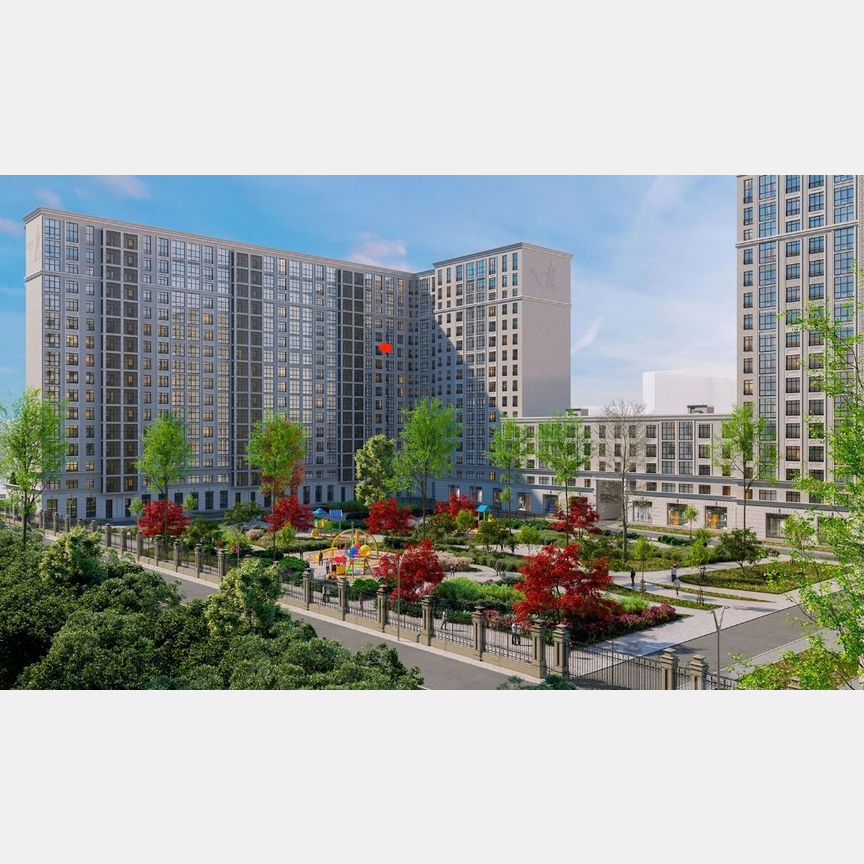 1-к. квартира, 43,5 м², 10/17 эт.