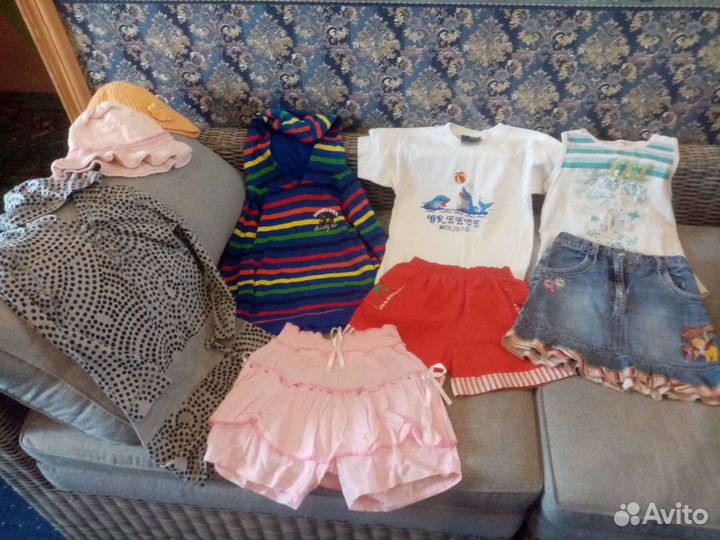 Пакет вещей на девочку 3-4 года #1