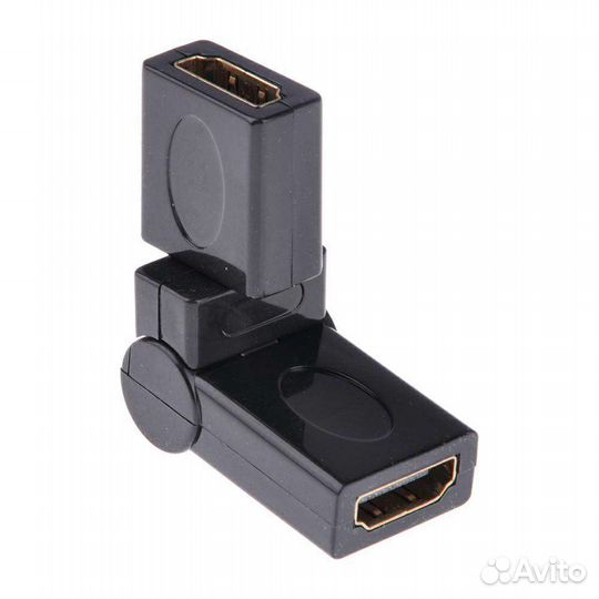 Переходник (hdmi гнездо - hdmi гнездо,гибкий