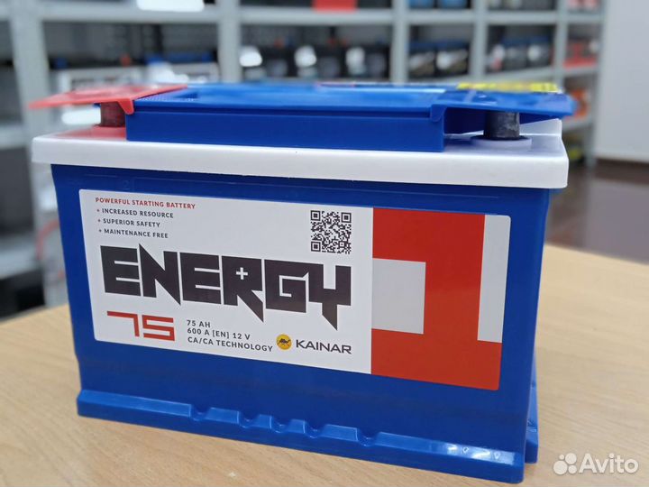 Авто Аккумулятор energy one 75ah Продажа. Доставка