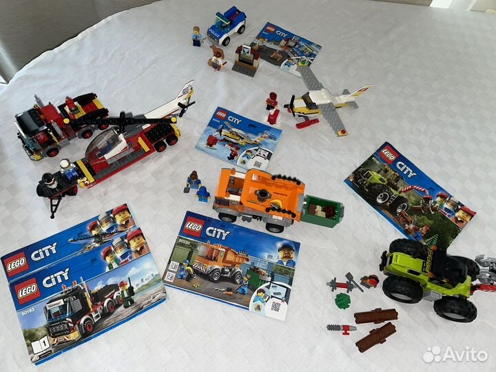 Lego city наборы много