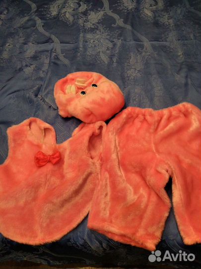 Новогодний детский костюм, бегемотик