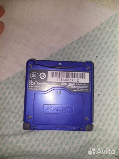 Game boy advance sp + картриджи
