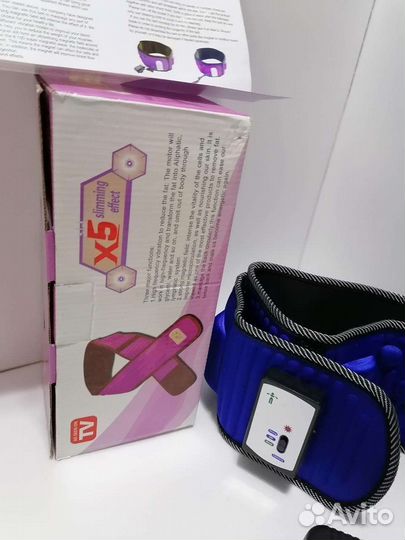 Вибромассажер / пояс для похудения X5 Super Slim