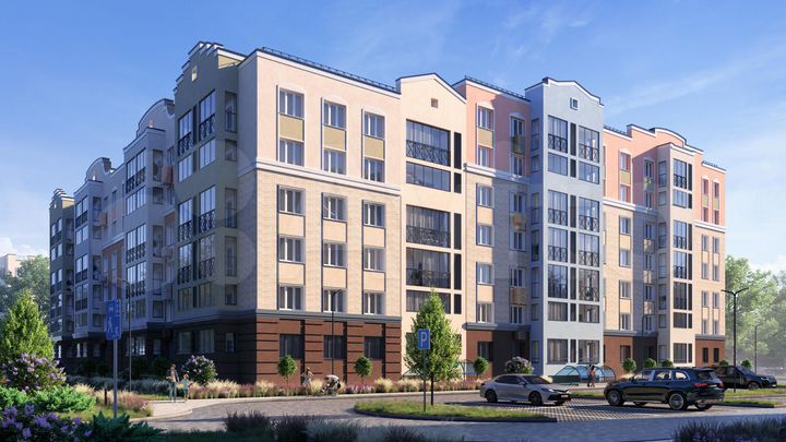 3-к. квартира, 71 м², 5/8 эт.