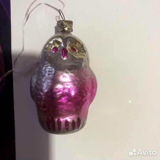 Новогодние старинные игрушки