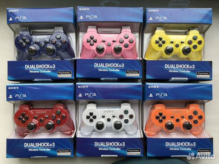 Джойстик PS3 Dualshock 3 новый геймпад