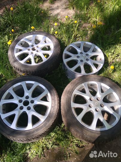 Литые диски на mazda r17