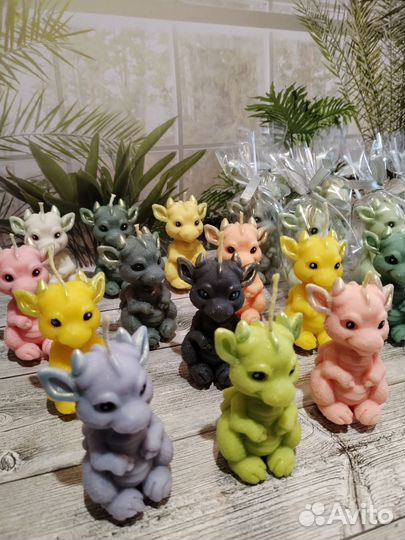 Свечи восковые ручной работы