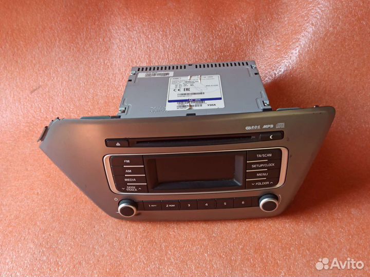 Магнитола kia rio 3