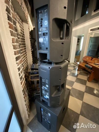 Активные колонки RCF, комрлект 2.5квт