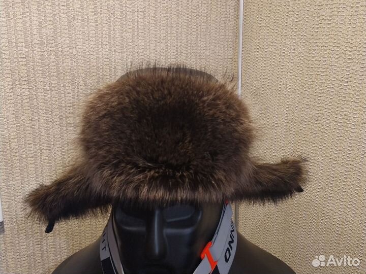 Мужская зимняя шапка ушанка меховая