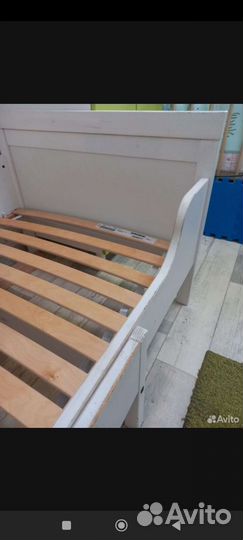 Детcкaя pаздвижная кровать ikеа Sundvik сундвик