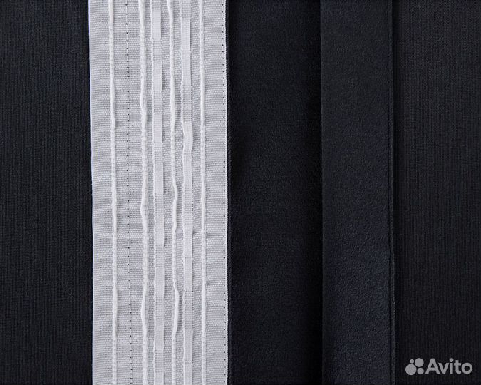 Шторы бархат Беллиссимо черный