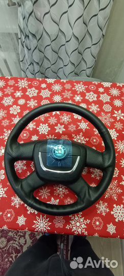 Руль на Шкода Октавия а5 фл