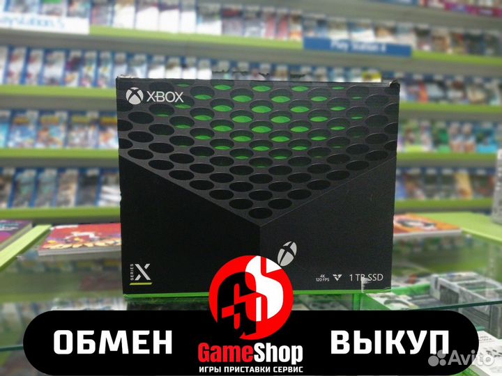 Xbox Series X б.у в идеальном состоянии