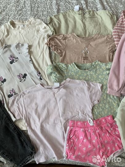 Пакет вещей для девочки 104 110
