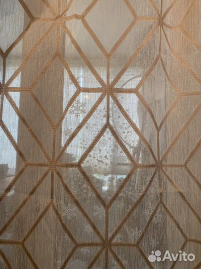 Тюль новый Геометрия