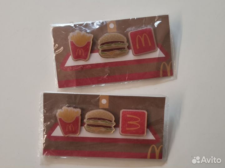 Значки макдоналдс