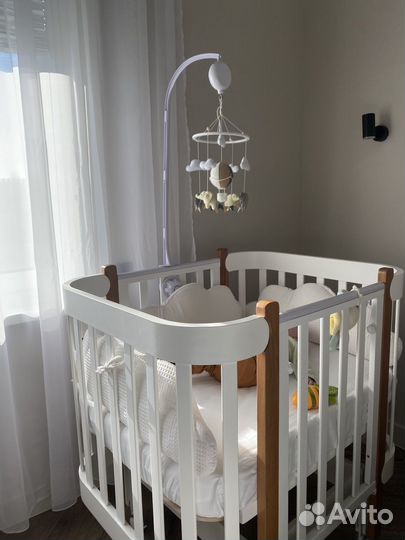 Кроватка happy baby mommy lux