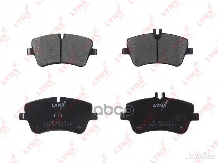 Колодки тормозные дисковые перед BD5317 LYN