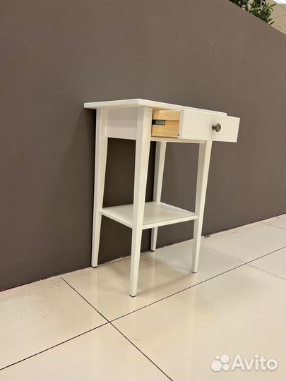 Тумба кантри 01 (хемнэс икеа), с 1 ящиком, белый