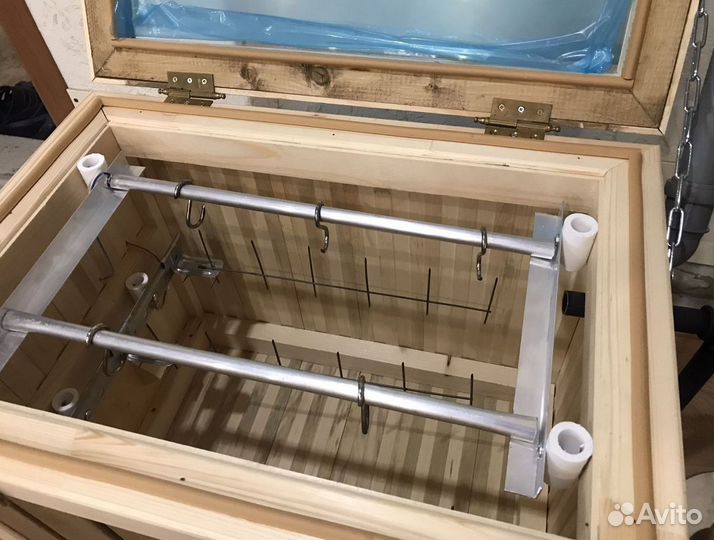 Коптильня холодного копчения с эл статикой 75л