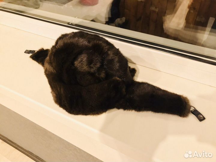 Шапка норковая. Натуральный мех