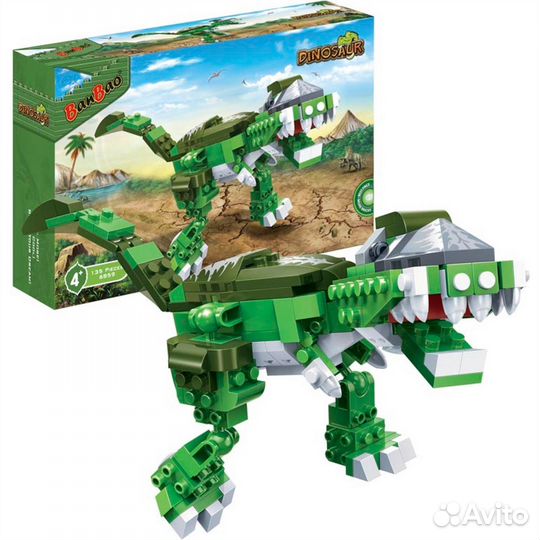 Конструктор аналог lego динозавр Ти-рекс BanBao