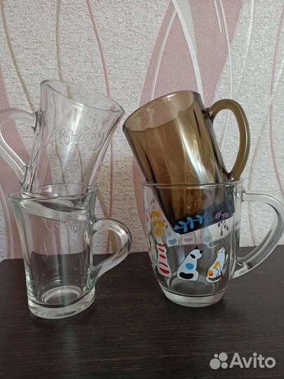 Кружка стеклянная